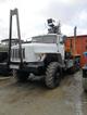Лесовозный тягач Урал 5557 с ГМ Велмаш VM10L